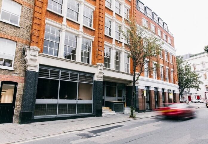 Building outside at Clerks Court, Knotel, Clerkenwell