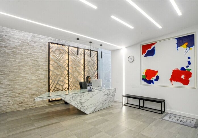 Reception at Liverpool Street - Breezblok, Clockhouse Property Consulting Limited in Aldgate