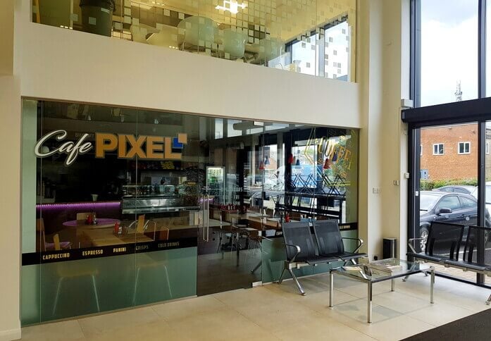 The café at The Pixel Business Centre, Pixel Business Centre Ltd in Waltham Abbey, EN9 - East England