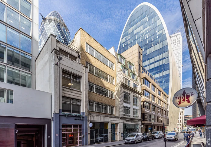 Building outside at Houndsditch, Clockhouse Property Consulting Limited, Aldgate, E1 - London