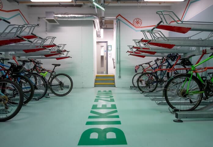 Room for bikes at Windmill Green, Industrious, Manchester, M1 - North West