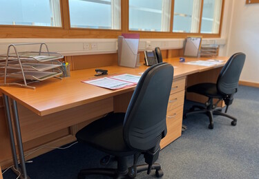 Private workspace in Capability House, Wrest Park Ltd (Silsoe, MK45 - East England)