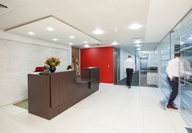 Old Bailey EC1 office space – Reception