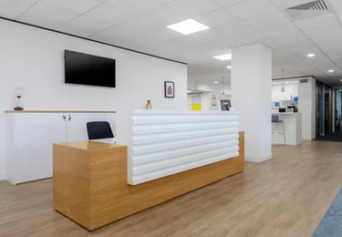 Lewisham High Street SE13 office space – Reception