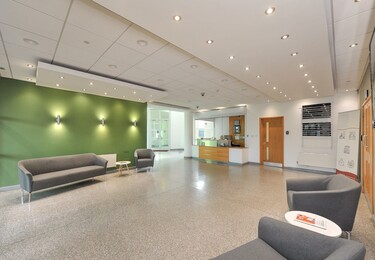 Reception in CAI Building, SocUK Ltd, North Shields, NE29 - North East