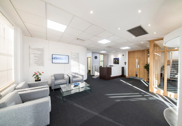 Reception at St Mary's Court, Regus in Amersham