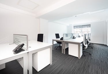 Private workspace, Central Point, Business Environment Group in Barbican