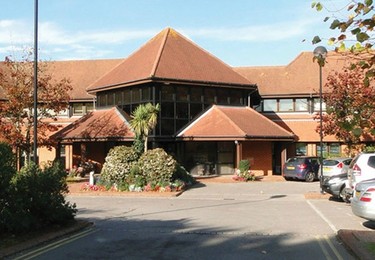 Building outside at The Manor House, Absolutely Offices, Chineham