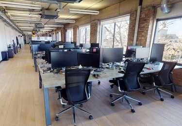 Private workspace in The Aircraft Factory, MIYO Ltd in Hammersmith