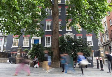 Building outside at Twenty Eight Queen Street, The Boutique Workplace Company, Mansion House