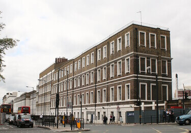 The building at 19 Eastbourne Terrace, The Office Group Ltd., Paddington, W2 - London