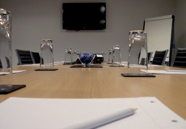 The meeting room at Falcon Business Centre, Yes Developments Ltd in Plymouth