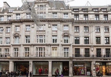 The building at Regent Street, The Space in Regent Street