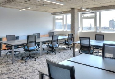 Dedicated workspace in River House, Clockwise River Limited, Belfast