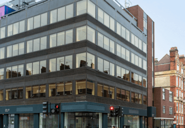 The building at 91 Baker Street, WeWork, Marylebone, NW1 - London