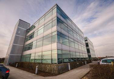 The building at Endeavour House, Regus in Stansted