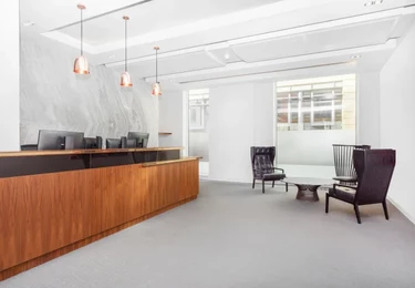 Grosvenor Hill W1 office space – Reception