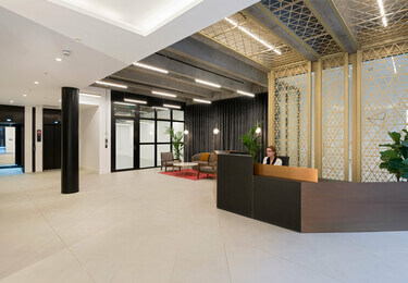 Alie Street E1 office space – Reception