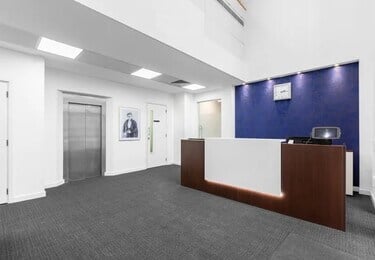 Reception at Aston Court, Regus in High Wycombe