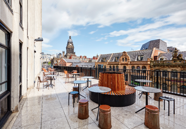 Balcony/terrace at Yorkshire House - Clockwise River Limited in Leeds