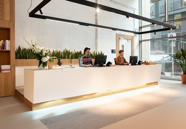 West Regent Street G1 office space – Reception