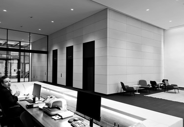 Reception area at 15 St Helen's Place (Signature), Regus in Liverpool Street