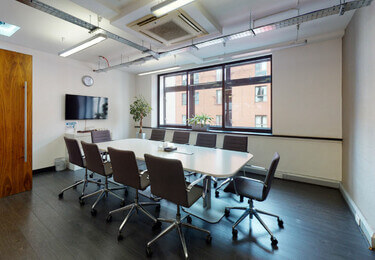 The meeting room at Clerkenwell Road, MIYO Ltd in Farringdon