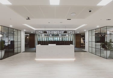 Old Bailey EC1 office space – Reception