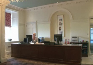 Reception at Cams Hall, Parallel Business Centres in Fareham