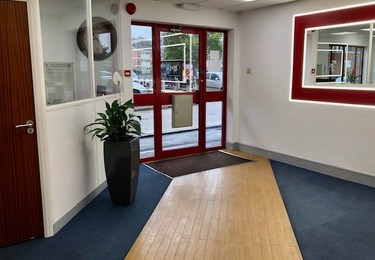 Reception area at Uxbridge House, Lower Richmond Properties Ltd in Hayes