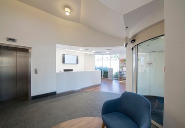 Reception area at Centurion House, Regus in Staines-upon-Thames