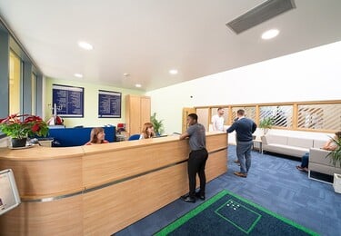 Foxhunter Drive MK1 office space – Reception