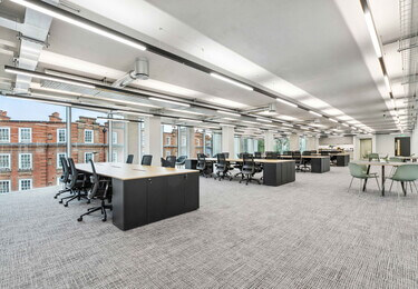 Dedicated workspace, The Fulham Centre, Romulus Shortlands Limited in Fulham, SW6 - London