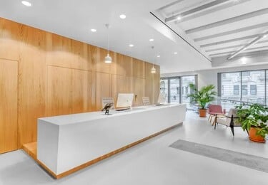 Wilton Road SW1 office space – Reception