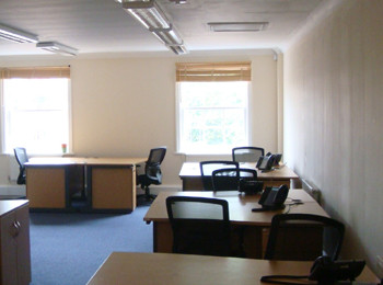 Dedicated workspace in Queens House, Technodrive Computers Ltd, Watford