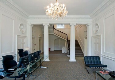 The reception at Thorncroft Manor, Halcyon Offices Ltd in Leatherhead, KT22 - South East