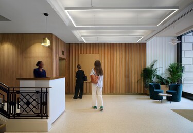 Reception area at 52 Grosvenor Gardens, The Arterial Group Ltd in Victoria, SW1 - London