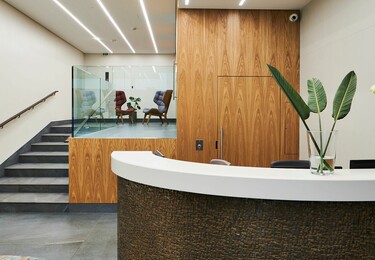 Reception in 322 High Holborn, Beaumont Business Centres, Chancery Lane