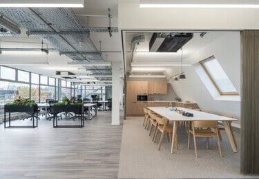 Breakout space for clients - Thirty Lighterman, Kitt Technology Limited in King's Cross, WC1 - London