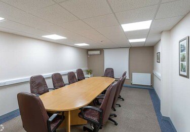 The meeting room at The Genesis Centre, NewFlex Limited (previously Citibase) in Derby
