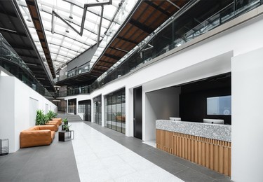 North Stables Market NW1 office space – Reception