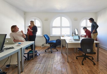 Dedicated workspace, The Hub at Wardour Street, Fosterwood Ltd in Soho