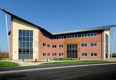 Building outside at Harborough Innovation Centre, Oxford Innovation Ltd, Market Harborough