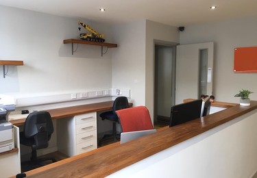 Reception area at 109 Powke Lane, GB Serviced Offices in Dudley