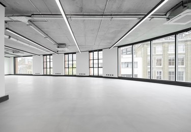 Unfurnished workspace at The Frames, Workspace Group Plc, Shoreditch