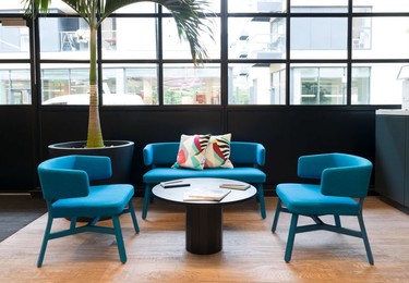 A breakout area in Central Street, Fora Space Limited, Clerkenwell