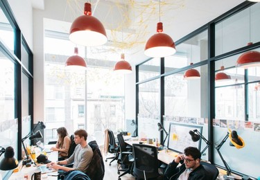 Dedicated workspace in Aviation House, WeWork, Holborn