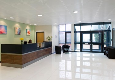 Works Road SG6 office space – Reception