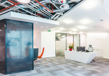 Merchant Square W2 office space – Reception