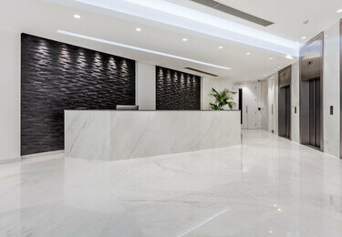 Curzon Street W1 office space – Reception